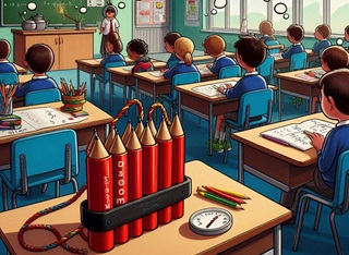 No ticking bomb timers or races